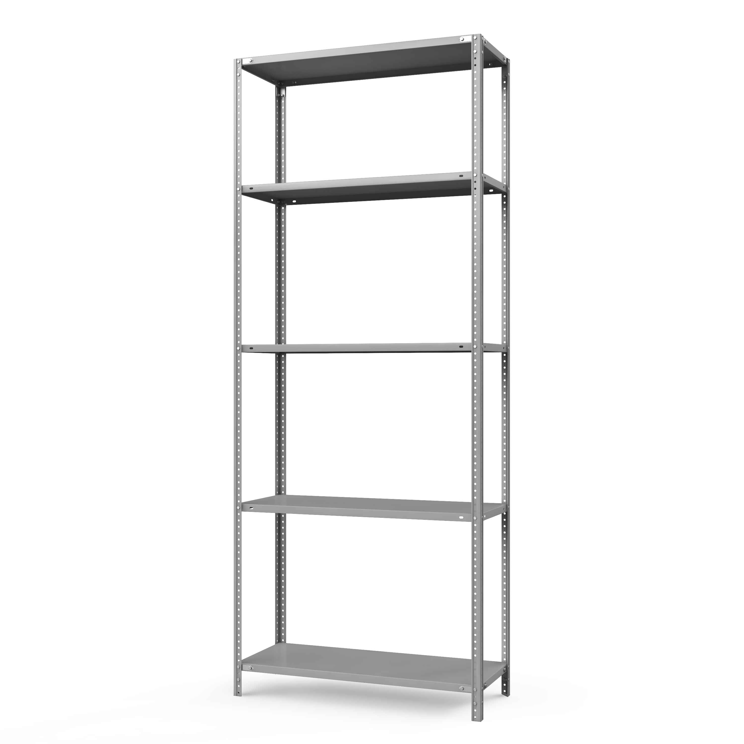 Стеллаж ТС Лайт 2500х1200х800, 5 полок