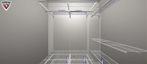 Гардеробная система GS. Гардеробная №5