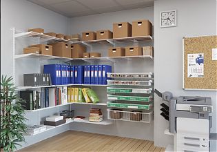 Гардеробная система GS. Офисное помещение №1