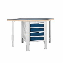 Верстак (угловой) CTR U532.S4.1-2FR