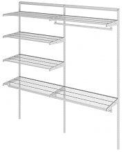 Гардеробная система Практик Home Optima G180 белая