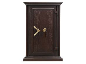 Огневзломостойкий сейф в дереве VALBERG Гарант Евро 95 Т Д (дуб)