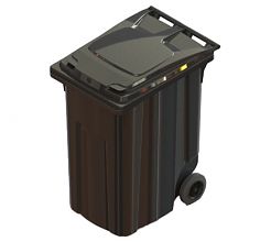 Мусорный бак 360 литров на колесах