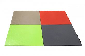 Спортивное покрытие FACTOR SPORT Soft, мягкое (черный, 8мм)