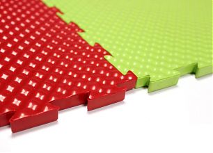 Тактильная плитка для слабовидящих, продольный риф (300x300, ТПУ, клеевая основа)