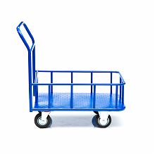 Тележка платформенная КПБ-300-160-К , с бортом, 600х900мм