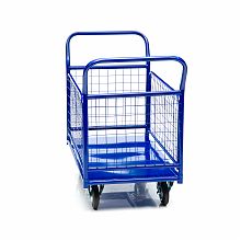 Тележка платформенная КПО-300-С-125-И , с бортами, 600х1000мм