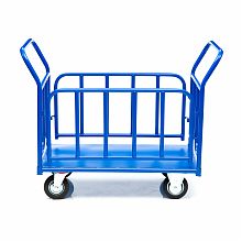 Тележка платформенная КПО-300Т-125-И , с бортами, 600х1000мм
