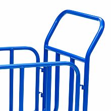 Тележка платформенная КПО-300Т-125-К , с бортами, 600х1000мм