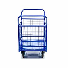 Тележка платформенная КПО-500С-200-К , с бортами, 600х1150мм