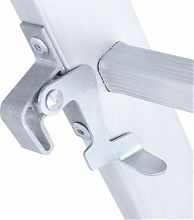 Лестница алюминиевая двухсекционная многофункциональная NV2220.19