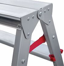 Профессиональная двухсторонняя алюминиевая стремянка NV3120.6