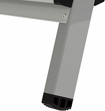 Стремянка стальная с алюминиевыми ступенями и органайзером NV1135.3