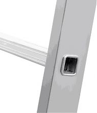 Лестница-трансформер алюминиевая, ширина 400 мм NV1322.4