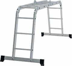 Лестница-трансформер алюминиевая, ширина 340 мм NV1320.3.4