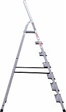 Стремянка алюминиевая со ступенями 130 мм NV2117.9