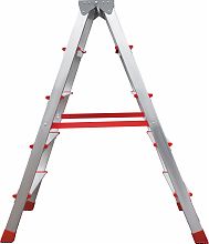 Профессиональная двухсторонняя алюминиевая стремянка NV3120.6