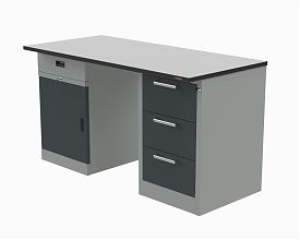 Стол рабочий 1800х700 мм 41.Т.С1.С3 (RAL7012)