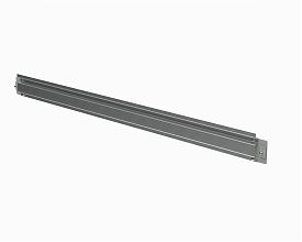 Рельс алюминиевая 600 мм для крепления лотков (RAL7035)