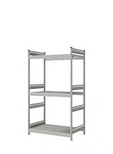 Стеллаж СТ-023 полочный 2200x1200x800 3 яруса цинк