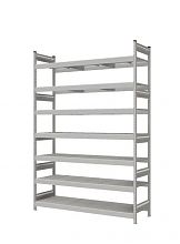 Стеллаж СТ-023 полочный 3000x1800x600 7 яруса цинк