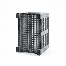 Пластиковый контейнер IBOX 1200х800 (перфорированный, на ножках)